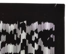 Antique Japanese Katagami Kimono Paper Stencil Background Vertical Lines 4Y656