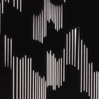 Antique Japanese Katagami Kimono Paper Stencil Background Vertical Lines 4Y656