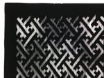 Antique Japanese Katagami Kimono Paper Stencil Buddhist Sayagata Pattern 4Y661