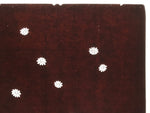 Antique Japanese Katagami Kimono Paper Stencil Chrysanthemum Floral Design 4Y673