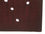 Antique Japanese Katagami Kimono Paper Stencil Chrysanthemum Floral Design 4Y673