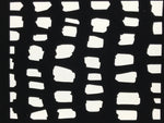 Antique Japanese Katagami Kimono Paper Stencil Katazome Abstract Blocks 4Y677