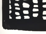 Antique Japanese Katagami Kimono Paper Stencil Katazome Abstract Blocks 4Y677