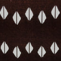 Antique Japanese Katagami Kimono Paper Stencil Katazome Abstract Diamond 4Y690