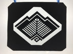 Antique Japanese Katagami Kimono Paper Stencil Katazome Abstract Geometric 4Y543