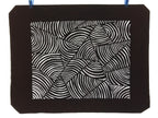 Antique Japanese Katagami Kimono Paper Stencil Katazome Abstract Lines 4Y558