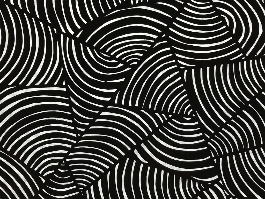 Antique Japanese Katagami Kimono Paper Stencil Katazome Abstract Lines 4Y558