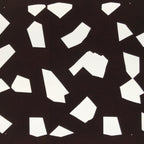 Antique Japanese Katagami Kimono Paper Stencil Katazome Abstract Shapes 4Y646
