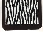 Antique Japanese Katagami Kimono Paper Stencil Katazome Abstract Stripes 4Y562