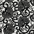 Antique Japanese Katagami Kimono Paper Stencil Katazome Anthurium Flowers 4Y570