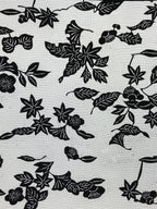 Antique Japanese Katagami Kimono Paper Stencil Katazome Autumn Leaves 4Y553