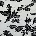 Antique Japanese Katagami Kimono Paper Stencil Katazome Autumn Leaves 4Y553