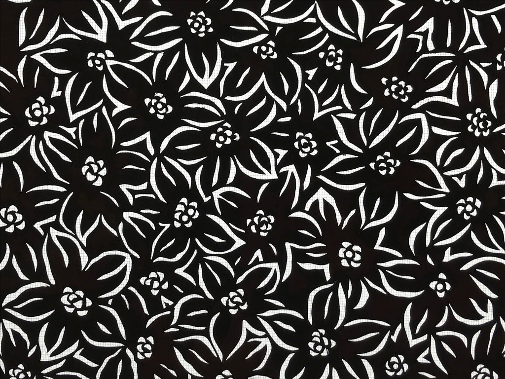 Antique Japanese Katagami Kimono Paper Stencil Katazome Azalea Tsutsuji 4Y566