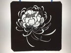 Antique Japanese Katagami Kimono Paper Stencil Katazome Chrysanthemum 4Y581