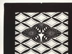 Antique Japanese Katagami Kimono Paper Stencil Katazome Chrysanthemum Kiku 4Y698