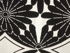 Antique Japanese Katagami Kimono Paper Stencil Katazome Chrysanthemum Kiku 4Y698