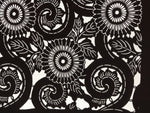 Antique Japanese Katagami Kimono Paper Stencil Katazome Chrysanthemum Kiku 4Y699