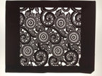Antique Japanese Katagami Kimono Paper Stencil Katazome Chrysanthemum Kiku 4Y699
