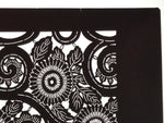 Antique Japanese Katagami Kimono Paper Stencil Katazome Chrysanthemum Kiku 4Y699