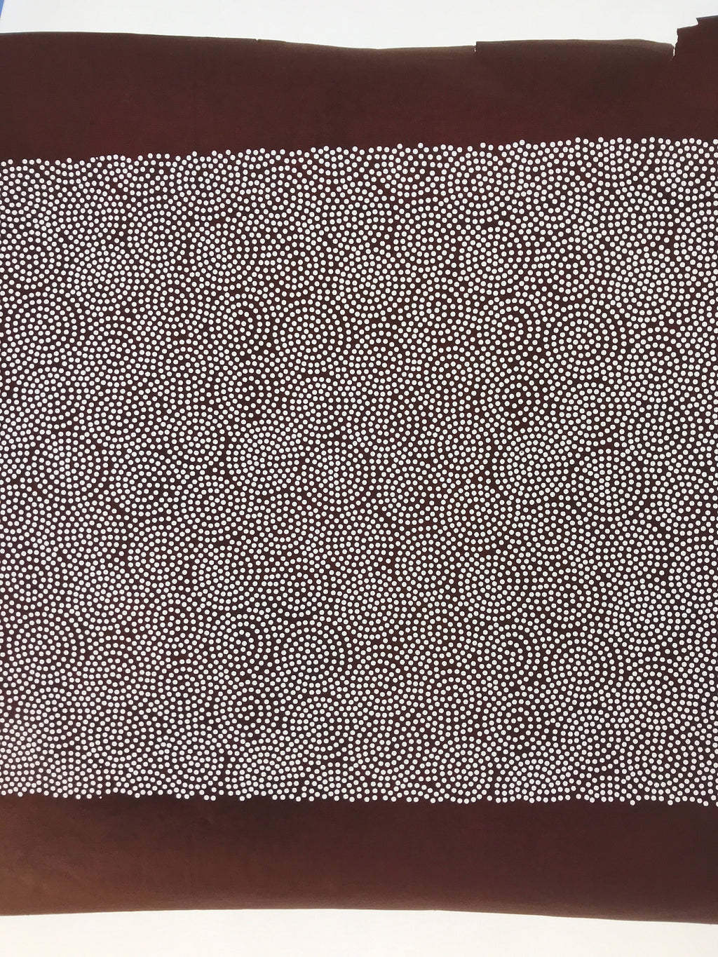 Antique Japanese Katagami Kimono Paper Stencil Katazome Circle Dot Pattern 4Y522