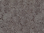 Antique Japanese Katagami Kimono Paper Stencil Katazome Circle Dot Pattern 4Y522