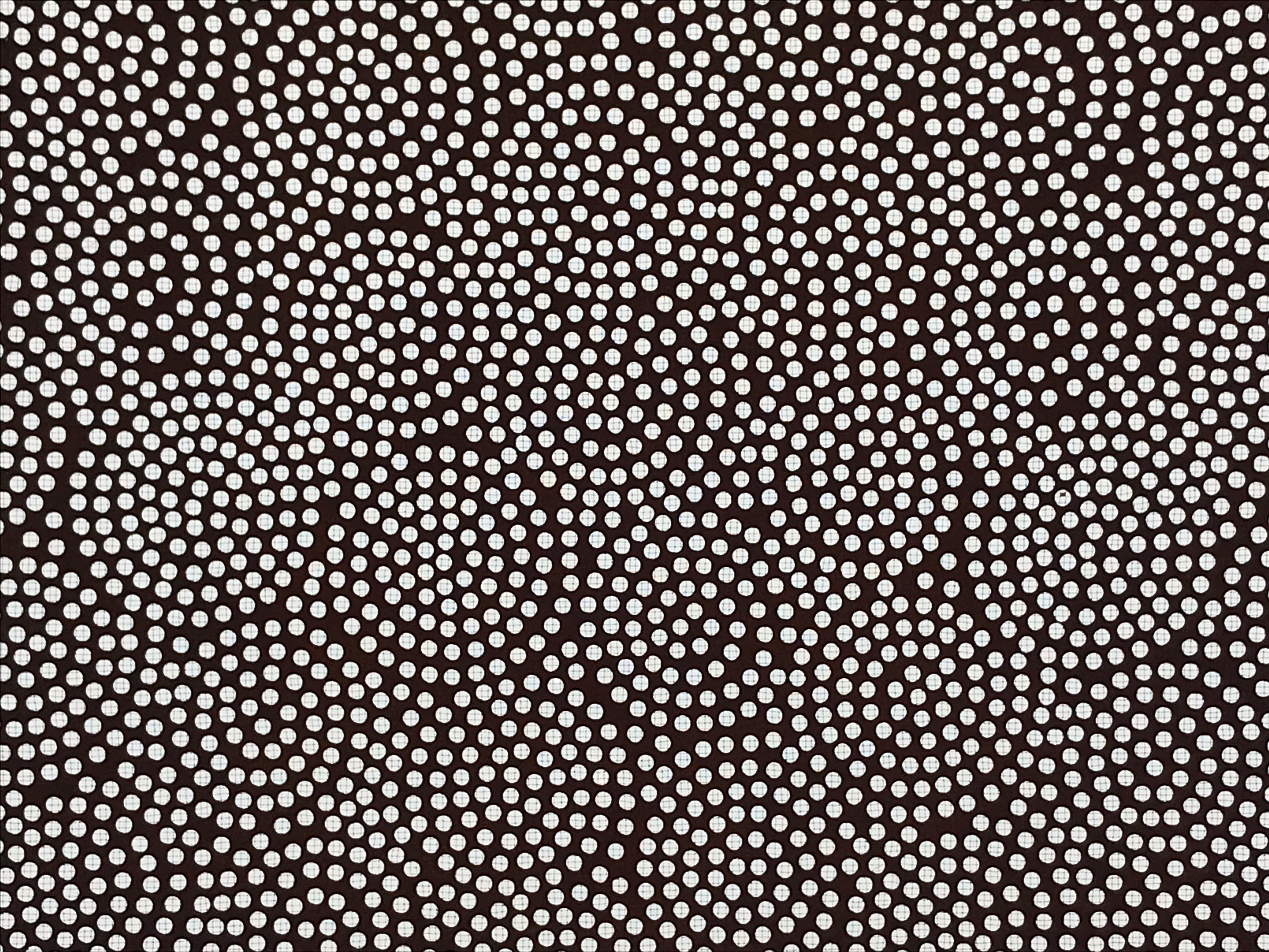 Antique Japanese Katagami Kimono Paper Stencil Katazome Circle Dot Pattern 4Y522