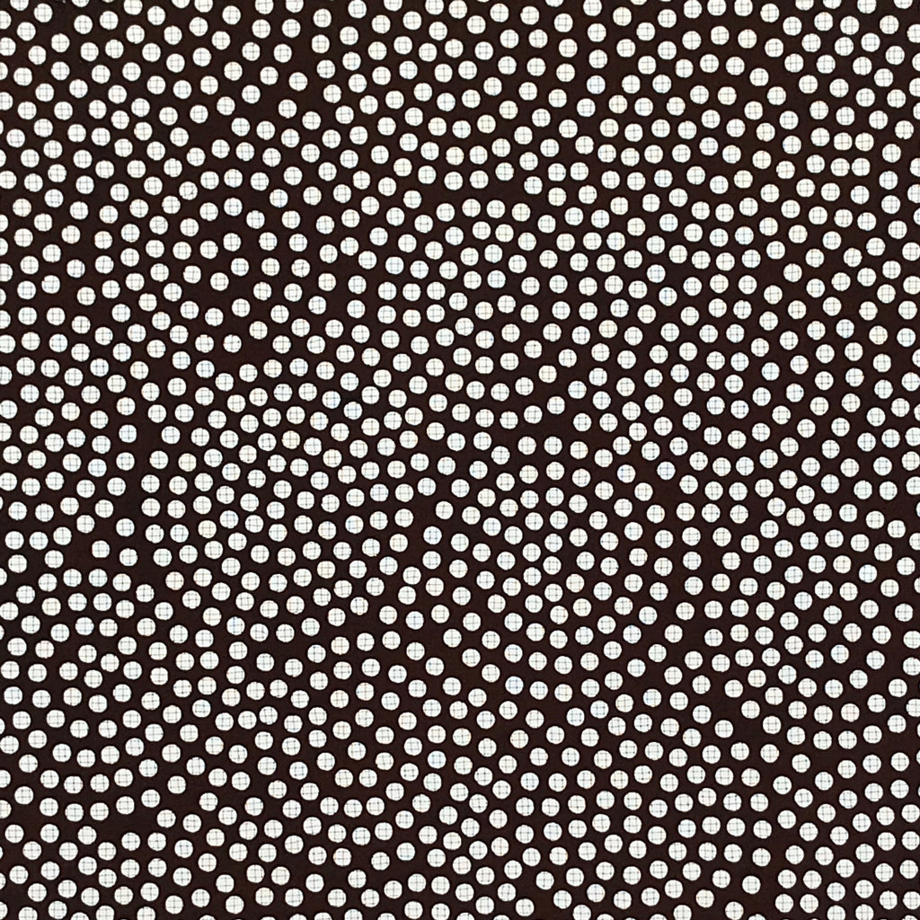 Antique Japanese Katagami Kimono Paper Stencil Katazome Circle Dot Pattern 4Y522