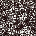 Antique Japanese Katagami Kimono Paper Stencil Katazome Circle Dot Pattern 4Y522