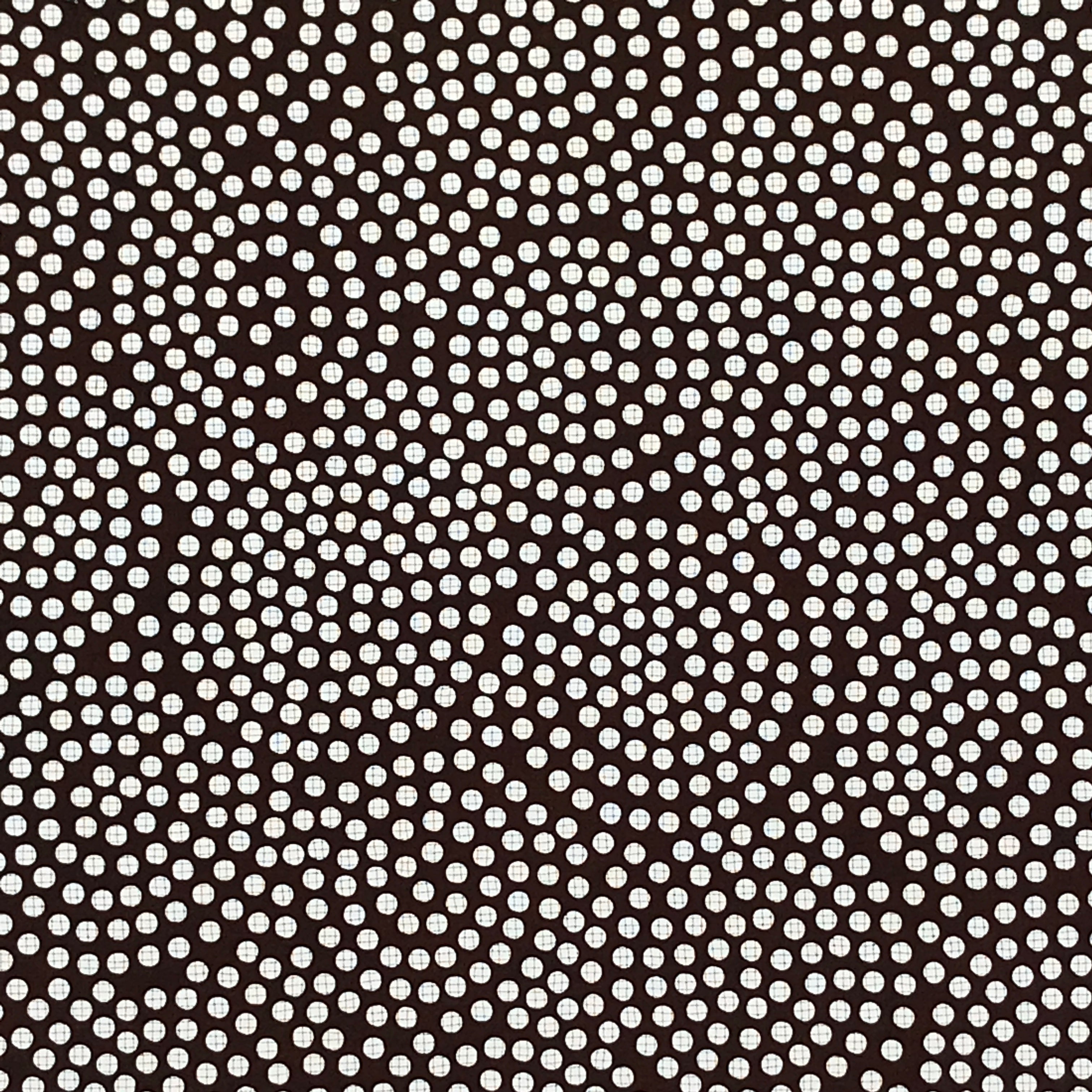 Antique Japanese Katagami Kimono Paper Stencil Katazome Circle Dot Pattern 4Y522