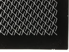 Antique Japanese Katagami Kimono Paper Stencil Katazome Criss Cross Design 4Y681