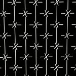 Antique Japanese Katagami Kimono Paper Stencil Katazome Criss Cross Design 4Y682