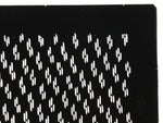 Antique Japanese Katagami Kimono Paper Stencil Katazome Dash Line Pattern 4Y692