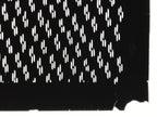 Antique Japanese Katagami Kimono Paper Stencil Katazome Dash Line Pattern 4Y692