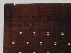 Antique Japanese Katagami Kimono Paper Stencil Katazome Dash Line Pattern 4Y712