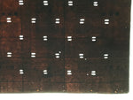 Antique Japanese Katagami Kimono Paper Stencil Katazome Dash Line Pattern 4Y712