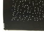 Antique Japanese Katagami Kimono Paper Stencil Katazome Dash Line Pattern 4Y713