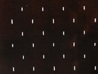 Antique Japanese Katagami Kimono Paper Stencil Katazome Dash Line Pattern 4Y714