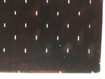 Antique Japanese Katagami Kimono Paper Stencil Katazome Dash Line Pattern 4Y714