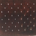Antique Japanese Katagami Kimono Paper Stencil Katazome Dash Line Pattern 4Y714