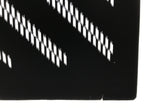 Antique Japanese Katagami Kimono Paper Stencil Katazome Diagonal Dash Line 4Y694