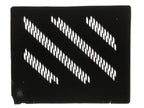 Antique Japanese Katagami Kimono Paper Stencil Katazome Diagonal Dash Line 4Y694