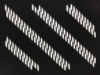 Antique Japanese Katagami Kimono Paper Stencil Katazome Diagonal Dash Line 4Y694