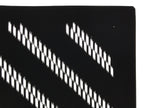 Antique Japanese Katagami Kimono Paper Stencil Katazome Diagonal Dash Line 4Y694