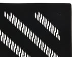 Antique Japanese Katagami Kimono Paper Stencil Katazome Diagonal Dash Line 4Y694