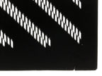 Antique Japanese Katagami Kimono Paper Stencil Katazome Diagonal Dash Line 4Y694