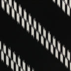 Antique Japanese Katagami Kimono Paper Stencil Katazome Diagonal Dash Line 4Y694