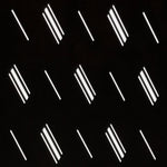 Antique Japanese Katagami Kimono Paper Stencil Katazome Diagonal Dash Line 4Y702