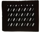 Antique Japanese Katagami Kimono Paper Stencil Katazome Diagonal Dash Line 4Y703