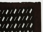 Antique Japanese Katagami Kimono Paper Stencil Katazome Diagonal Dash Line 4Y704