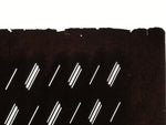 Antique Japanese Katagami Kimono Paper Stencil Katazome Diagonal Dash Line 4Y704